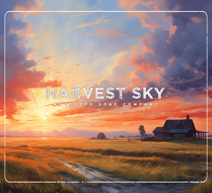 MacDuffs Soap Co. - Harvest Sky - Bar Soap Made with Aloe