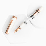 TWSBI | DIAMOND MINI WHITE ROSEGOLD V2 FOUNTAIN PEN