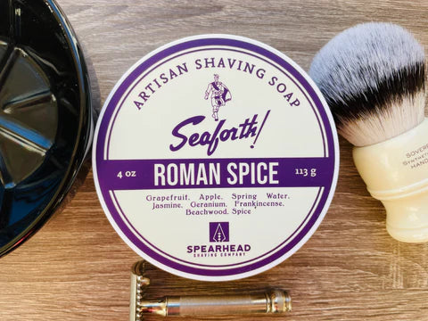 Spearhead Shaving | ROMAN SPICE SHAVING SOAP [HIGHLAND BASE]