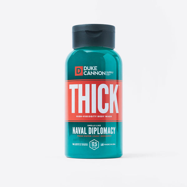 Duke Cannon Supply Co. |  THICK HIGH-VISCOSITY BODY WASH - NAVAL Diplomacy