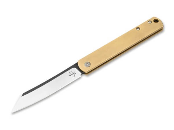 Boker  Zenshin 42 Brass KNIFE – Top of the Chain