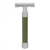 Edwin Jagger DE88 Green DE Safety Razor (Closed Comb)