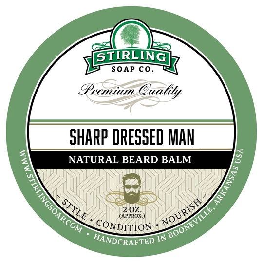 Stirling Soap Co. | Sharp Dressed Man Beard Balm – 2oz