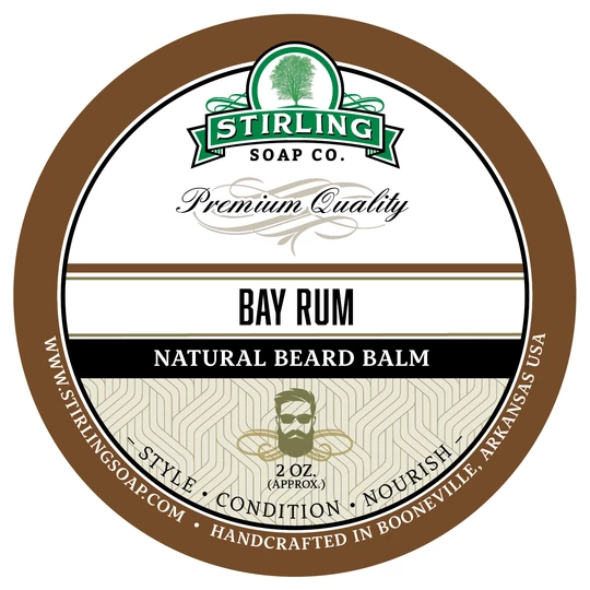 Stirling Soap Co. | Bay Rum Beard Balm – 2oz