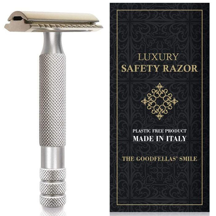 The Goodfellas Smile Closed Comb Safety Razor Impero Top of