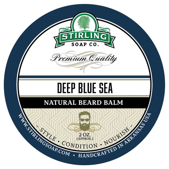 Stirling Soap Co. | Deep Blue Sea Beard Balm - 2oz