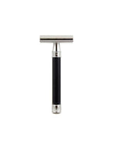 Edwin Jagger 3ONE6 Stainless Steel Black DE Safety Razor