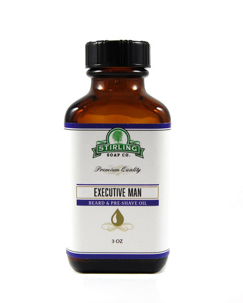 Stirling Soap Co. | Executive Man Beard Oil & Pre-Shave