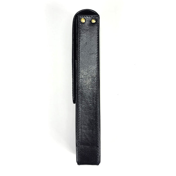 Girologio Leather | 2 Pen Magnetic Case - Black