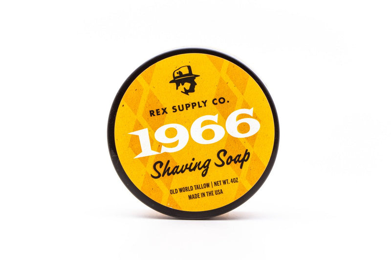 Rex Supply Co. | 1966 OLD WORLD TALLOW SHAVING SOAP