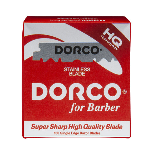 Dorco | Stainless Steel Half Blades, 100 Blades