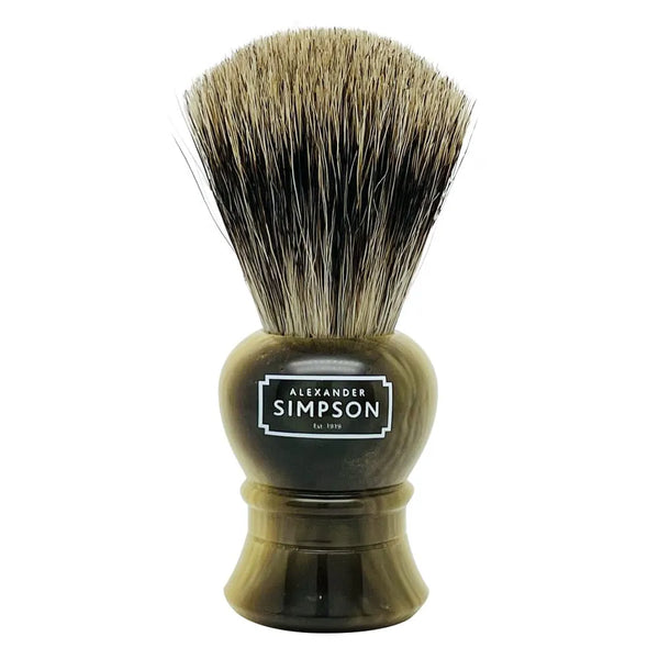 Simpsons | Pure Badger Islington Faux Horn Shaving Brush