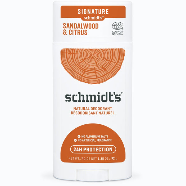 Schmidt's Naturals | SANDALWOOD & CITRUS Deodorant