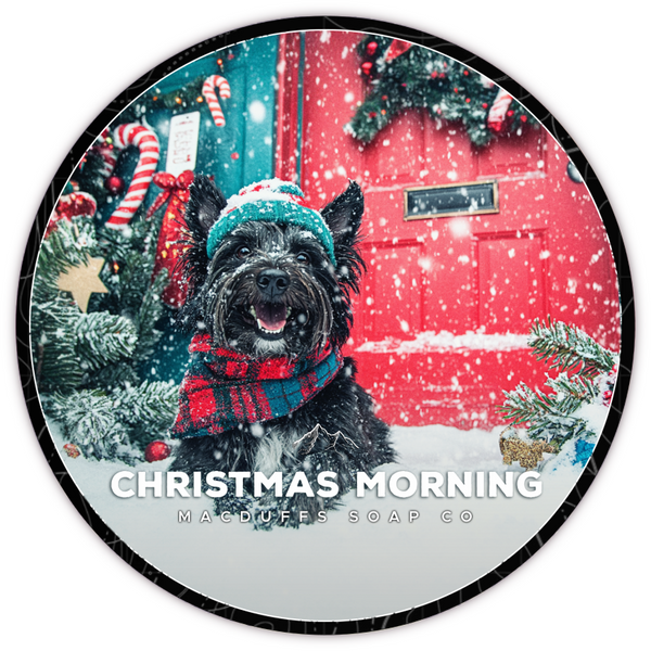 Macduffs Soap Company | CHRISTMAS MORNING SHAVE SOAP