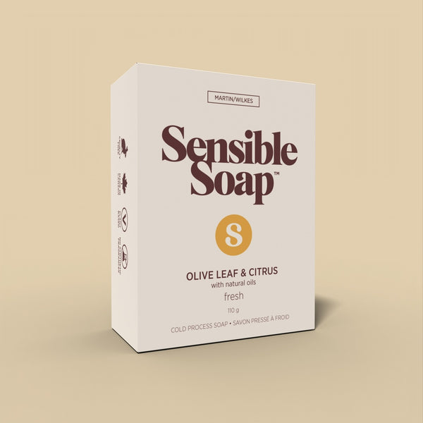 Sensible Soap | OLIVE LEAF & CITRUS BAR SOAP