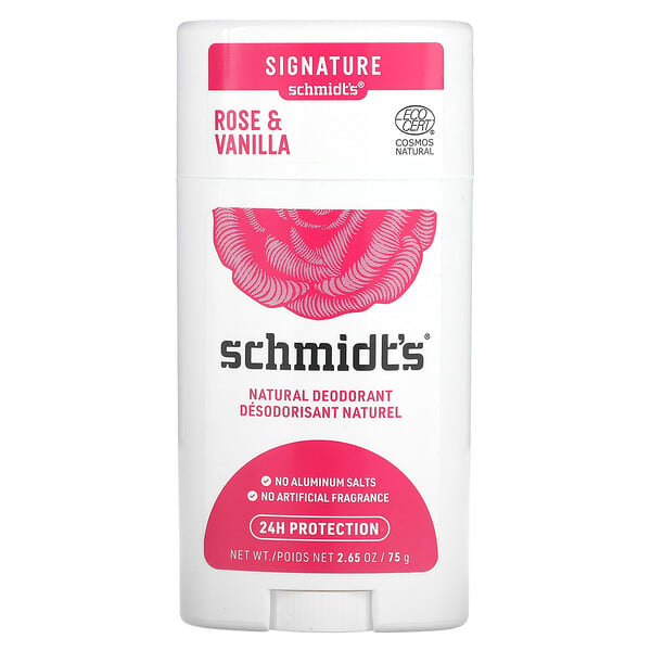 Schmidt's Naturals | Rose + Vanilla Signature Deodorant