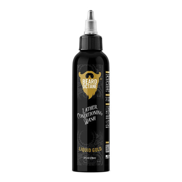 Beard Octane | Liquid Gold Lather Conditioning Wash - Frankincense & Oud