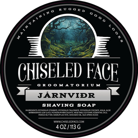 Chiseled Face | JÁRNVIÐR - SHAVING SOAP