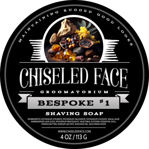 Chiseled Face | BESPOKE #1 - SHAVING SOAP