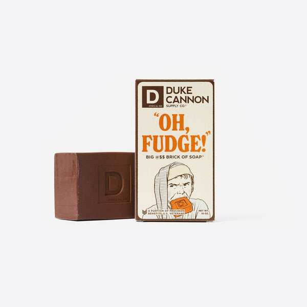 Duke Cannon Supply Co. | Oh, Fudge! BIG ASS BRICK OF SOAP 10oz