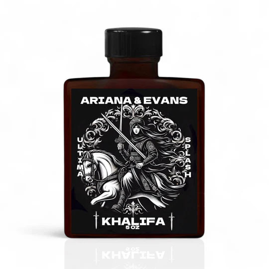 Ariana & Evans | Khalifa Aftershave Splash