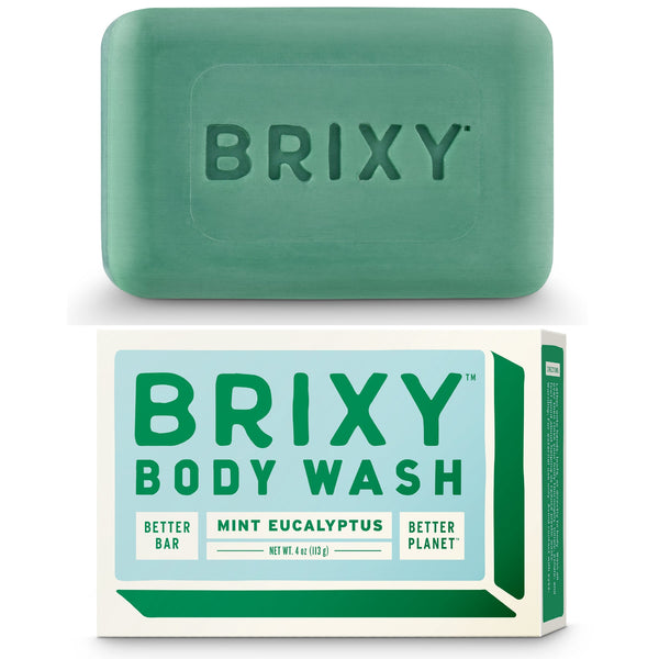 Brixy | Mint Eucalyptus Body Wash Bar