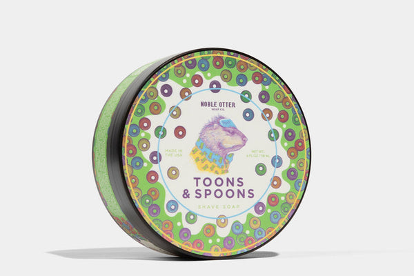 Noble Otter | Toons & Spoons Shave Soap