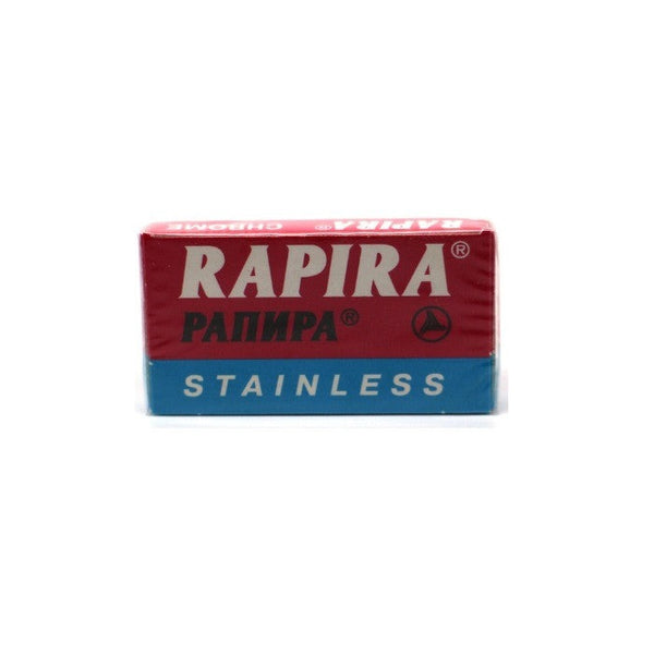 Rapira | Stainless DE Blades 5 Pk