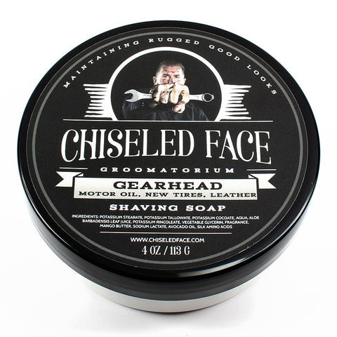 Chiseled Face | GEARHEAD - SHAVING SOAP