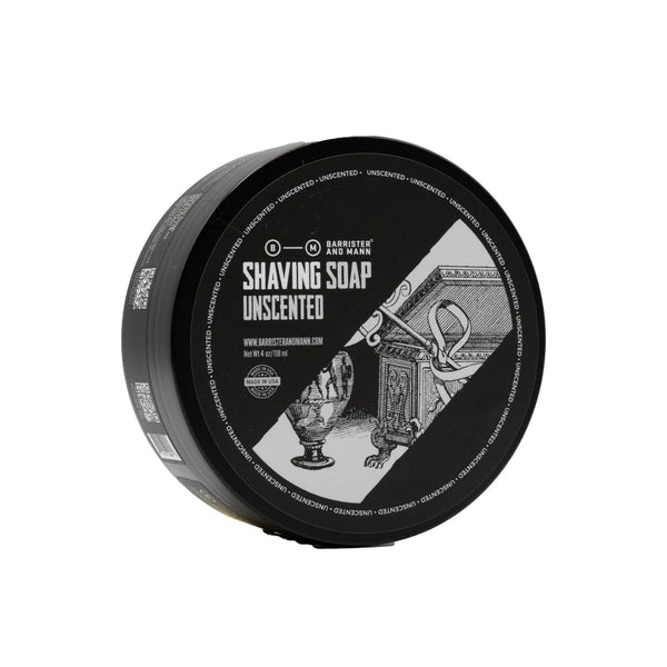 Barrister and Mann | Unscented Shaving Soap (Vegan)