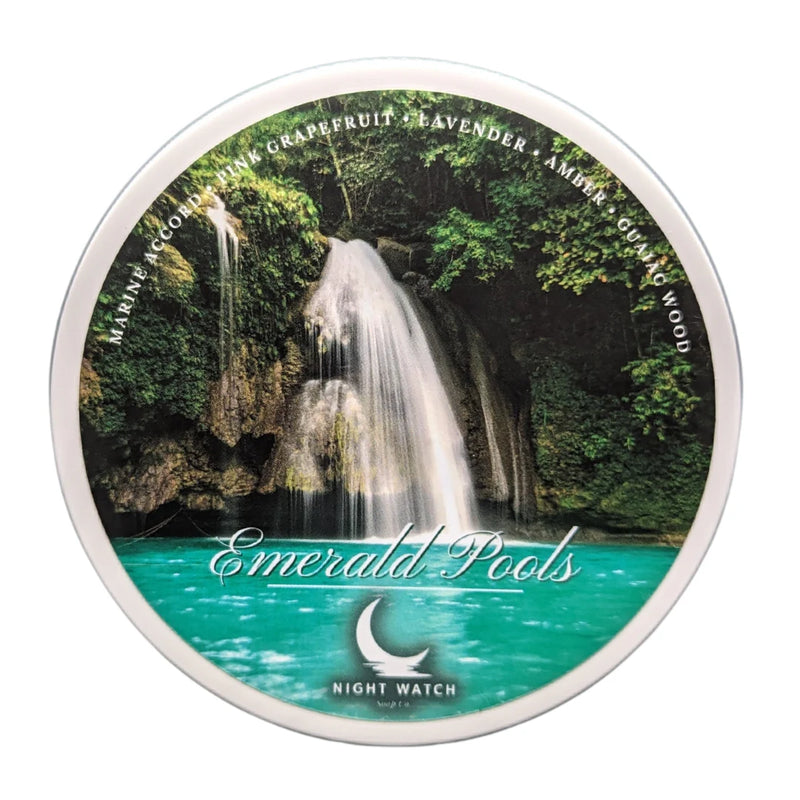 Night Watch Soap Co. | Emerald Pools Shave Soap