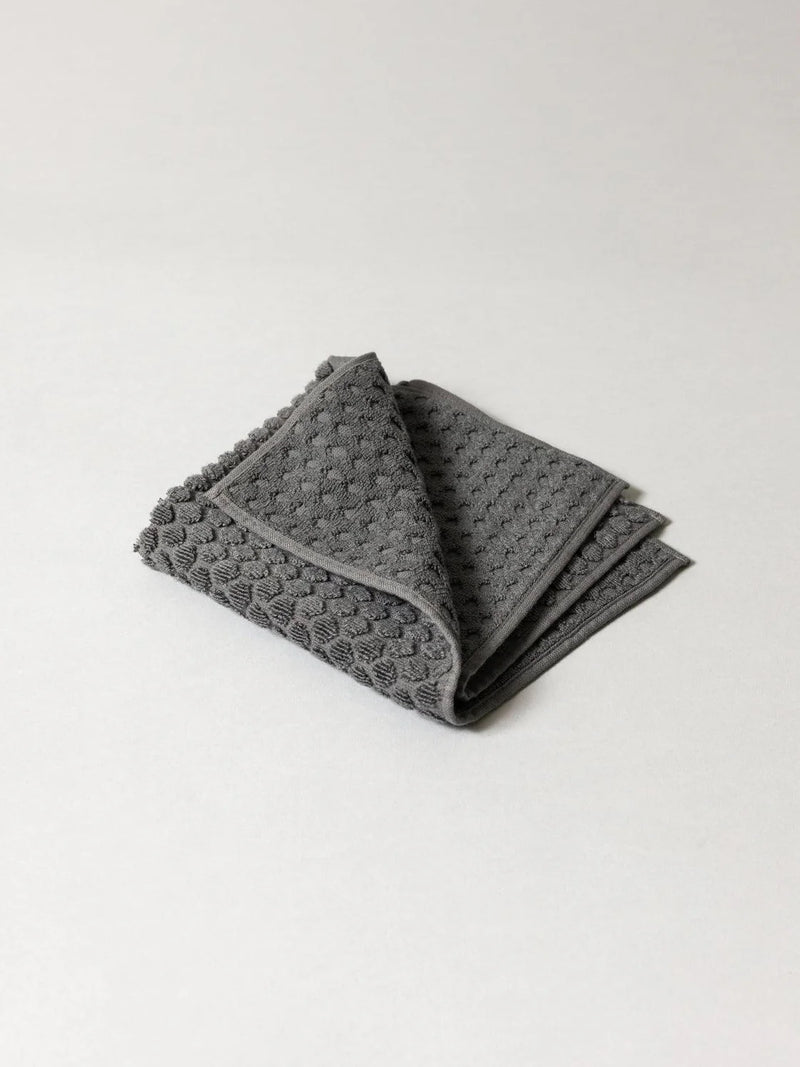 Puchi Puchi Towel, Washcloth Grey