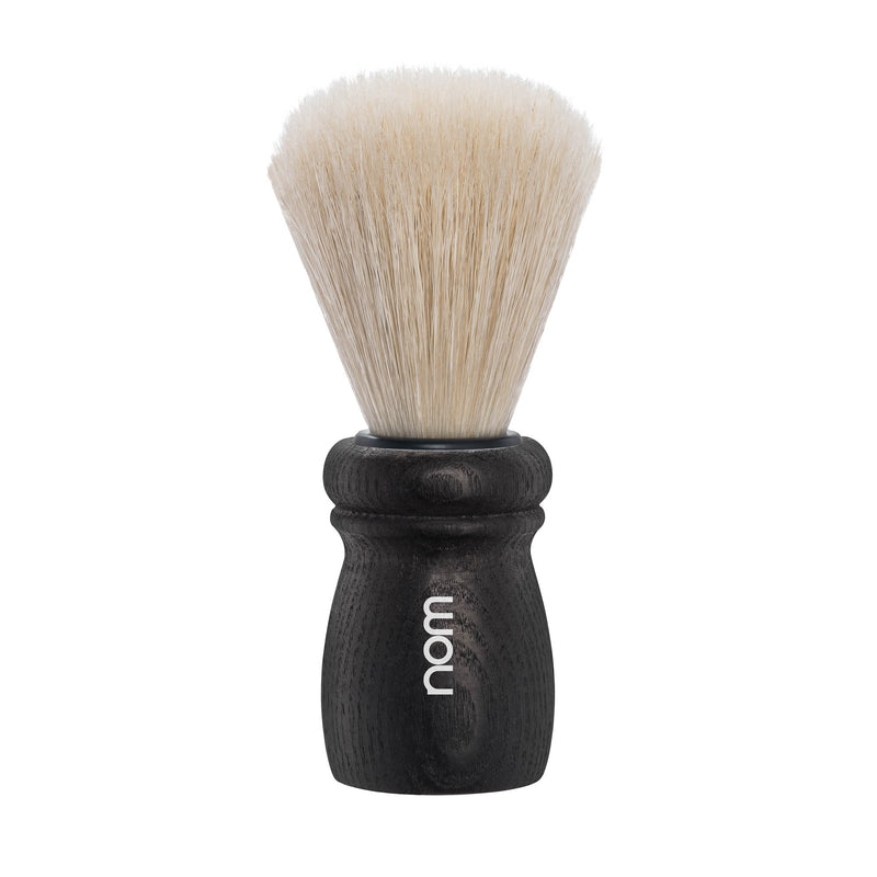 nom | ALFRED shaving brush, Black Ash