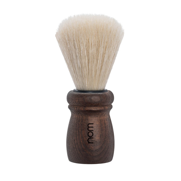 nom | ALFRED shaving brush, Dark Ash