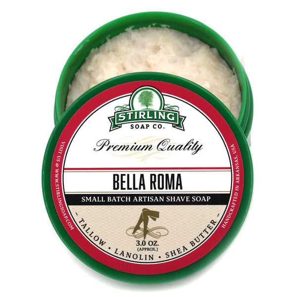 Stirling Soap Co. | Bella Roma - Shave Soap (3oz)