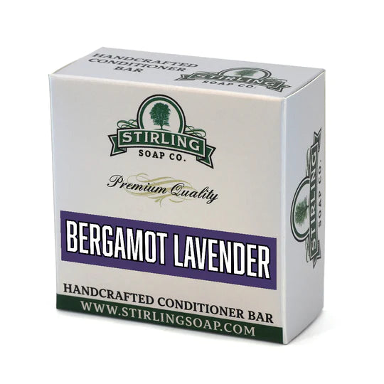 Stirling Soap Co. | Bergamot Lavender - Conditioner Bar