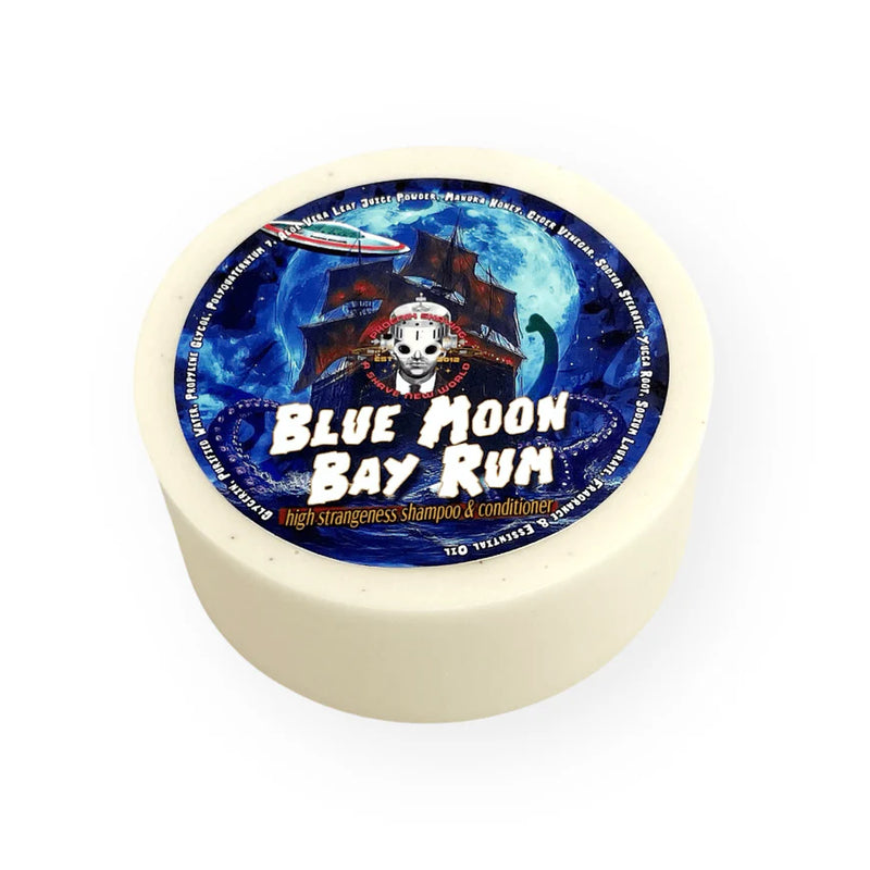 Phoenix Shaving | Blue Moon Bay Rum Conditioning Shampoo Puck