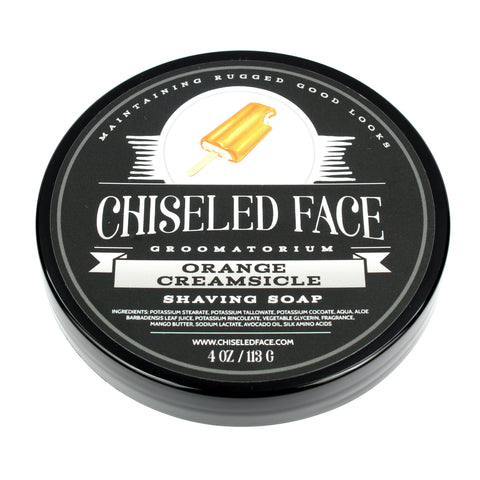 Chiseled Face | ORANGE CREAMSICLE - SHAVING SOAP