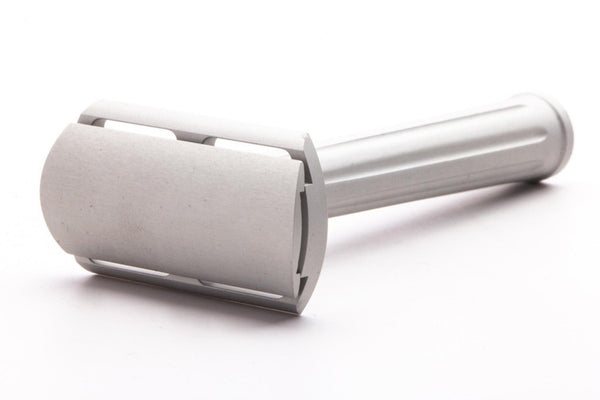 Rex Supply Co. | Page Three Piece Aluminum Double Edge Safety Razor