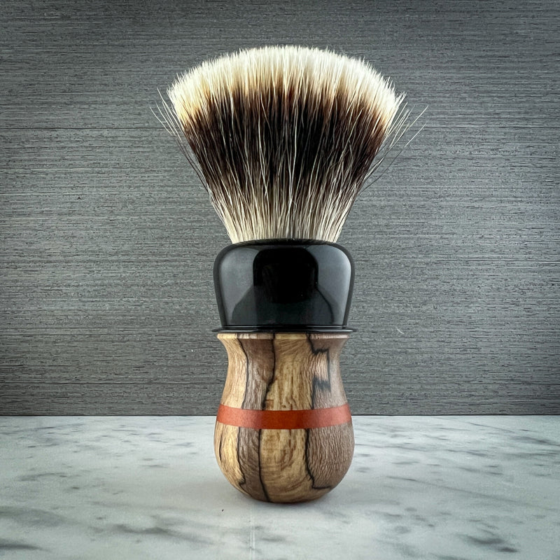 Chisel & Hound | Spalted Sycamore shaving brush v20 Fanchurian