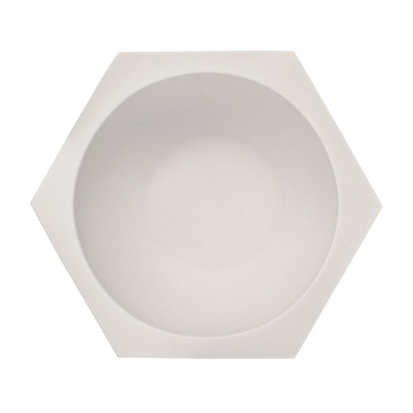 Muhle | Hexagon White Porcelain Shaving Bowl