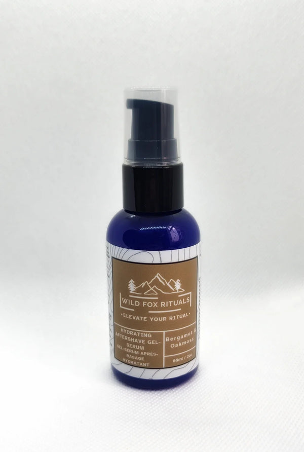 Wild Fox Rituals |  Bergamot & Oakmoss - Hydrating Aftershave Gel-Serum