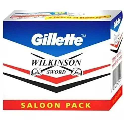 Wilkinson Sword  Saloon 50 Blades Wilkinson Sword Double Edge Razor