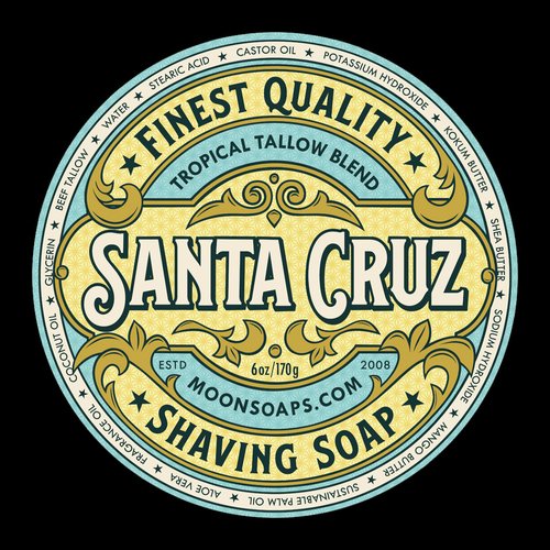 Moon Soaps | Santa Cruz Shaving Soap