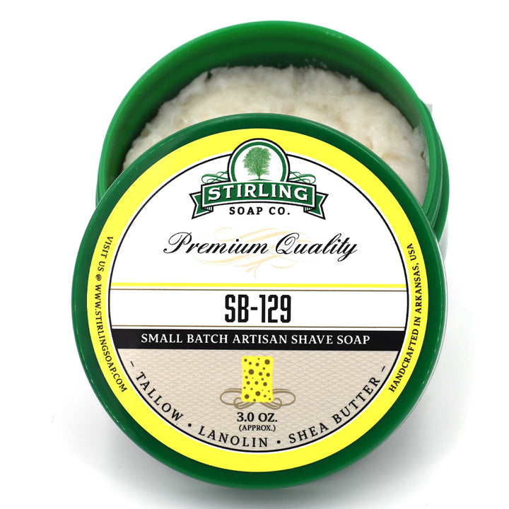 Stirling Soap Co. | SB-129 - Shave Soap (3oz) – Top of the Chain