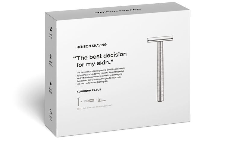 Henson Shaving | Aluminum [AL13] Safety Razor Gift Set