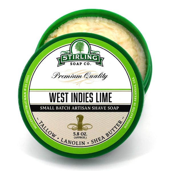 Stirling Soap Co. | West Indies Lime - Shave Soap