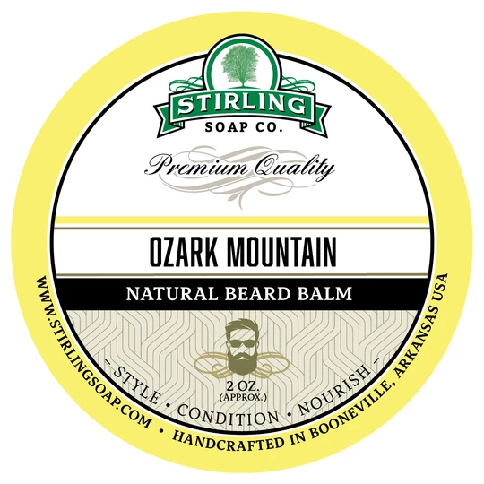 Stirling Soap Co. | Ozark Mountain Beard Balm – 2oz