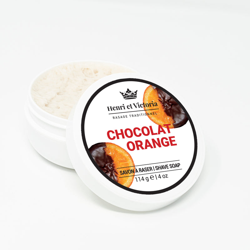 Henri et Victoria | Chocolat Orange Shaving Soap