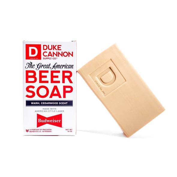 Duke Cannon Supply Co. |  GREAT AMERICAN BEER SOAP - MADE WITH BUDWEISER